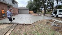 Huge driveway replacement by Sam The Concrete Man